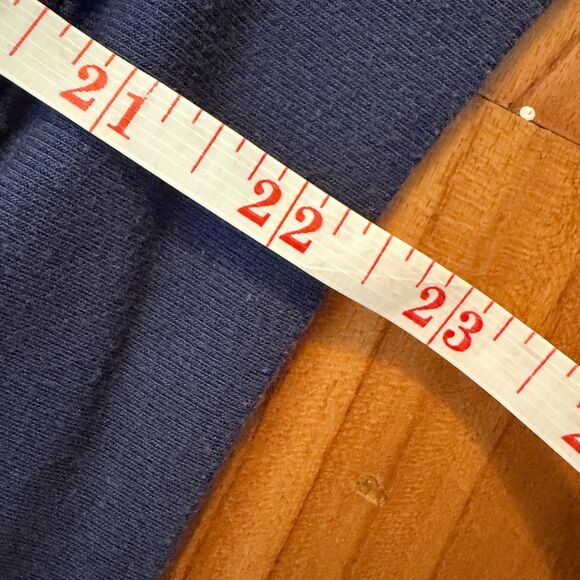 Women Alo Yoga Crew Neck Fleece Sweatshirt in Dark Blue Size Small - Picture 7 of 8